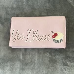 Kate Spade New York Magnolia Bakery Yes Please Tally Clutch *Rare*